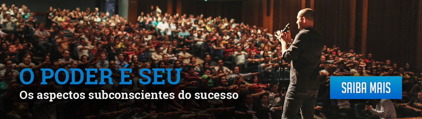 Palestra o poder é seu com Rafael Baltresca